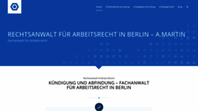 What Rechtsanwalt-arbeitsrecht-in-berlin.de website looked like in 2020 (4 years ago)