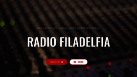 What Radiofiladelfia.ro website looked like in 2020 (3 years ago)