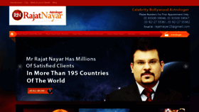 What Rajatnayarastrologer.com website looked like in 2020 (3 years ago)