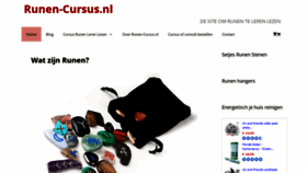 What Runen-cursus.nl website looked like in 2020 (3 years ago)