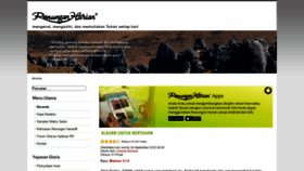 What Renunganharian.net website looked like in 2020 (3 years ago)