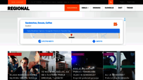 What Regionalobala.si website looked like in 2020 (3 years ago)