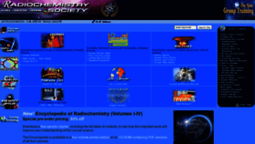 What Radiochemistry.org website looked like in 2020 (3 years ago)