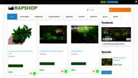 What Rareaquaticplantshop.com website looked like in 2020 (3 years ago)