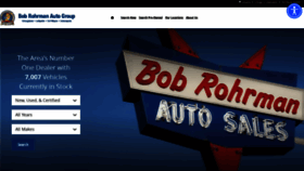 What Rohrman.com website looked like in 2020 (3 years ago)