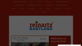What Reinartz-babyland.de website looked like in 2020 (3 years ago)