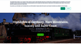What Railwaytouring.net website looked like in 2020 (3 years ago)