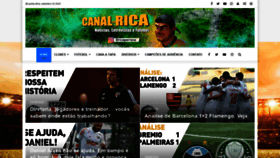 What Ricaperrone.com.br website looked like in 2020 (3 years ago)