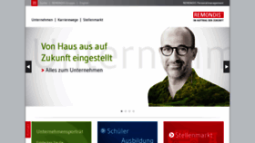 What Remondis-karriere.de website looked like in 2020 (3 years ago)