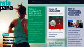 What Rafapana.org website looked like in 2020 (3 years ago)
