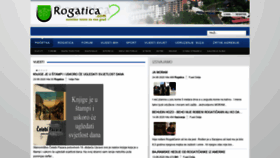 What Rogatica.com website looked like in 2020 (3 years ago)