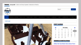 What Robotglobe.org website looked like in 2020 (4 years ago)