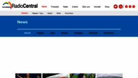 What Radiocentral.ch website looked like in 2020 (3 years ago)