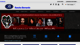 What Rbhs.org website looked like in 2020 (3 years ago)