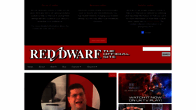 What Reddwarf.co.uk website looked like in 2020 (3 years ago)