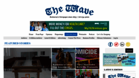 What Rockawave.com website looked like in 2020 (4 years ago)