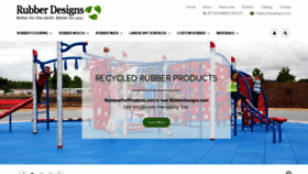 What Rubberdesigns.com website looked like in 2020 (3 years ago)