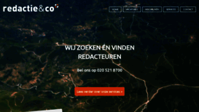 What Redactieco.nl website looked like in 2020 (3 years ago)