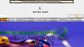 What Retinashop.com.tr website looked like in 2020 (3 years ago)