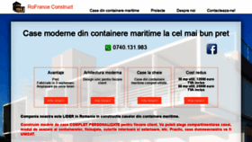 What Rofrance-construct.ro website looked like in 2020 (4 years ago)