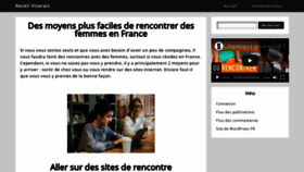 What Reveil-vivarais.fr website looked like in 2020 (3 years ago)