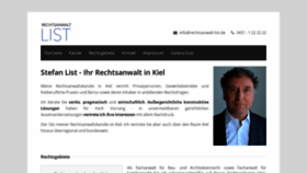 What Rechtsanwalt-list.de website looked like in 2020 (4 years ago)