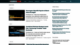 What Rubrikpena.com website looked like in 2020 (3 years ago)
