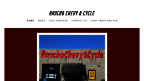 What Ranchomotorcycle.com website looked like in 2020 (3 years ago)