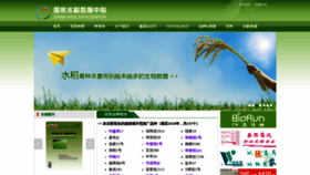 What Ricedata.cn website looked like in 2020 (3 years ago)
