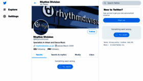 What Rhythmdivision.co.uk website looked like in 2020 (3 years ago)