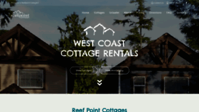 What Reefpointcottages.com website looked like in 2020 (3 years ago)