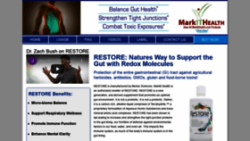 What Restore4health.com website looked like in 2020 (3 years ago)