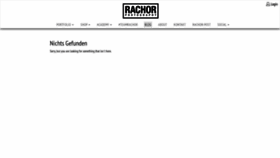 What Rachor-photography.com website looked like in 2020 (3 years ago)