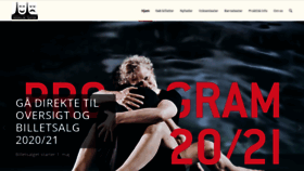 What Roskildeteater.dk website looked like in 2020 (3 years ago)