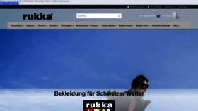 What Rukka.ch website looked like in 2020 (3 years ago)