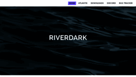 What Riverdark.net website looked like in 2020 (3 years ago)