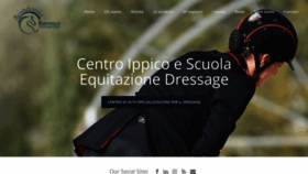 What Roncobellodressage.it website looked like in 2020 (3 years ago)