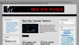 What Redeyerogue.com website looked like in 2020 (3 years ago)