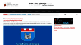 What Radiosirokibrijeg.com website looked like in 2020 (3 years ago)