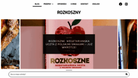 What Rozkoszny.pl website looked like in 2020 (3 years ago)