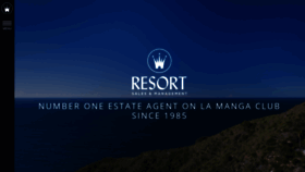 What Resortgroup.co.uk website looked like in 2020 (3 years ago)