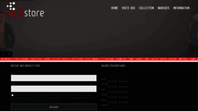 What Rackstore.be website looked like in 2020 (3 years ago)
