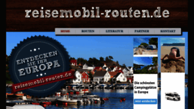 What Reisemobil-routen.de website looked like in 2020 (3 years ago)
