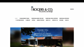 What Rogerscojewelry.com website looked like in 2020 (4 years ago)
