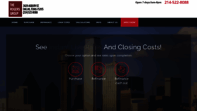 What Rogersgroupmortgage.com website looked like in 2020 (3 years ago)
