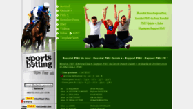 What Resultat-pmu.fr website looked like in 2020 (5 years ago)
