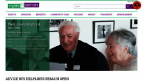 What Rights4seniors.net website looked like in 2020 (3 years ago)