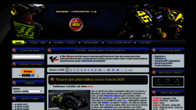What Rossi-yamaha.cz website looked like in 2020 (3 years ago)