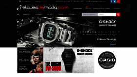 What Relojesdemoda.com website looked like in 2020 (3 years ago)