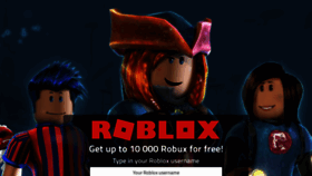 What Robloxgiftcard.com website looked like in 2020 (3 years ago)